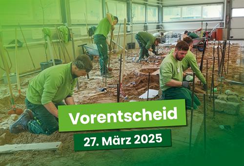 Vorentscheid zum Landschaftsgärtner-Cup Nord 2025